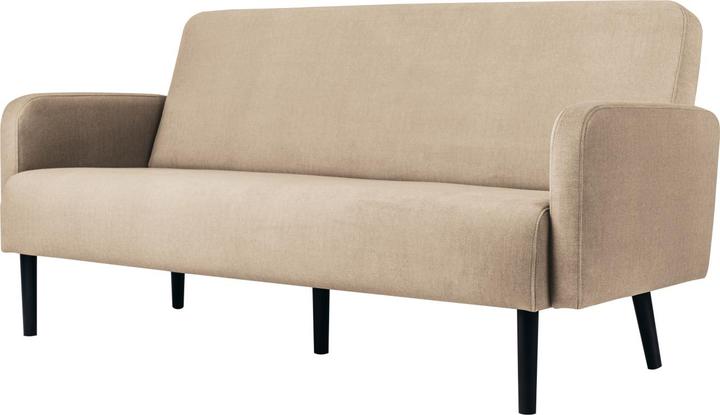 Produktbild Paperflow 3-Sitzer Sofa LISBOA elfenbein schwarz Stoff (3-Sitzer)