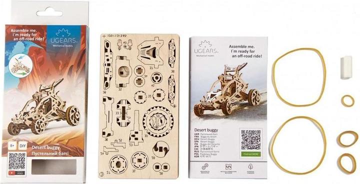 Actual product image Ugears Desert Buggy