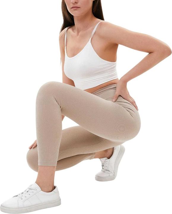 Actual product image Lookus Womens/Ladies Zelal Ribbed Leggings (L)