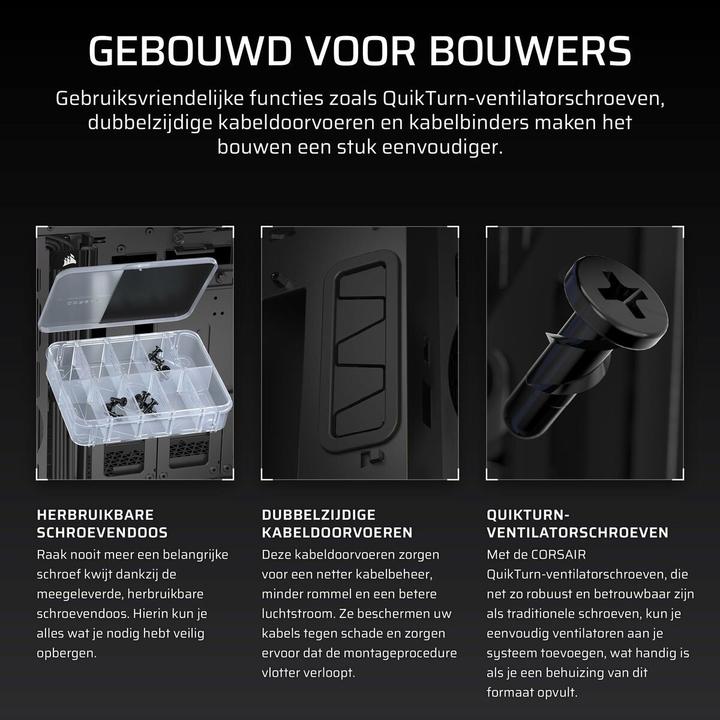 Produktbild Corsair iCUE LINK 5000T LX RGB (ATX, E-ATX, mATX, Mini-ITX)