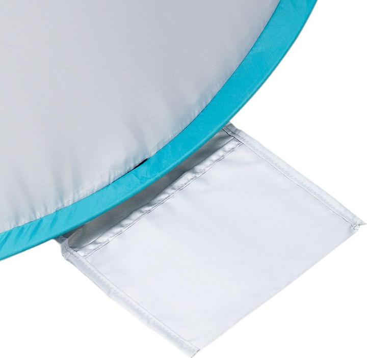 Actual product image Nils Camp Folding beach tent NC3173 gray-turquoise (beach tent, 0.85 kg)