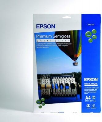 Produktbild Epson Premium Semigloss (251 g/m², A4, 20 Stk.)