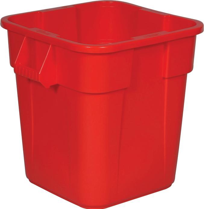 Produktbild Rubbermaid Brute-Container aus Polyethylen, eckig, 105 l (105 l)