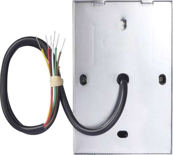 Actual product image Sygonix Code-Tastatur SY-6879940 RFID 12/18V DC IP66 Oberflächenmontage Schwarz (SY-6879940) (Electronic numerical code)