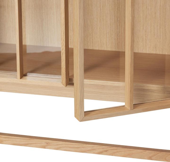 Actual product image Hübsch Shoji Cabinet Tall Natural (80 x 35 x 170 cm)