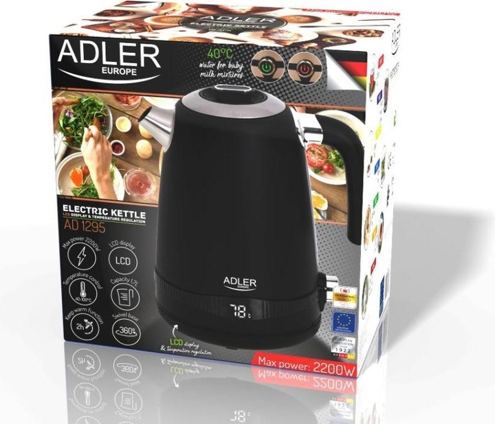 Actual product image Adler AD 1295B (1.70 l, EU plug)
