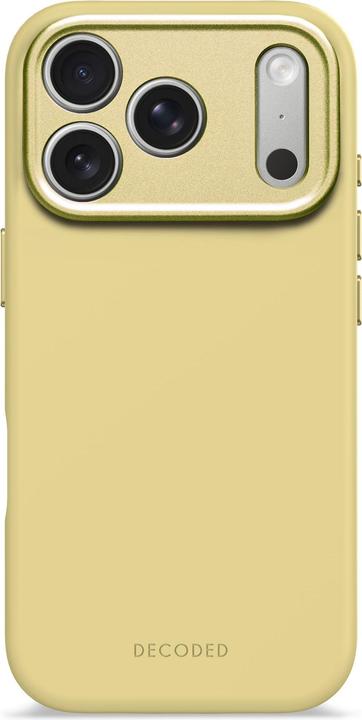 Productafbeelding Decoded Silicone Backcover Apple iPhone 17 Pro Yuma Yellow (Apple iPhone 17 Pro)