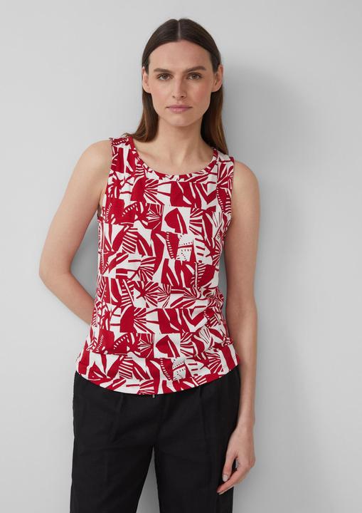Produktbild S.Oliver T-Shirt Top mit dekorativem Cut-out (42)