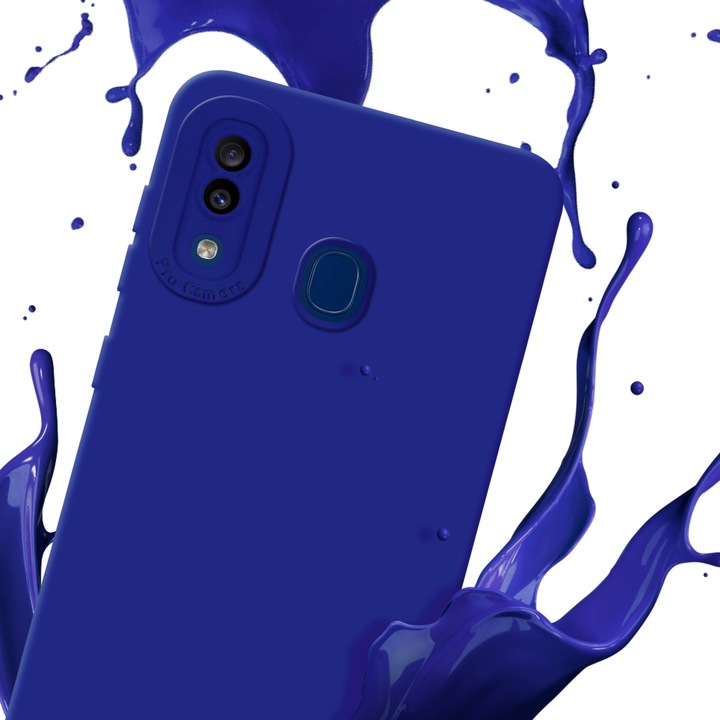 Produktbild Cadorabo Hülle für Samsung Galaxy A20 / A30 / M10s im TPU Fluid LM162 Style (Samsung Galaxy A20, Samsung Galaxy M10s, TCL A30)
