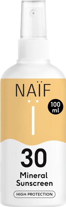 Produktbild Naïf Mineralisches Sonnenschutzspray (Sonnenspray, SPF 30, 100 ml, 133 g)