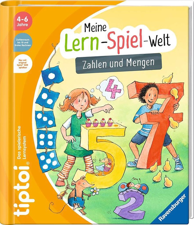 Immagine prodotto tiptoi Zahlen und Mengen (Tedesco, Heike Tober, Franziska Harvey, 2023)