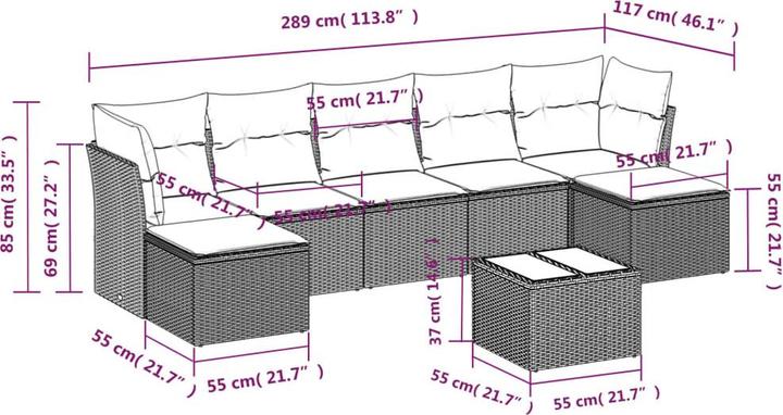 Produktbild vidaXL Ridge