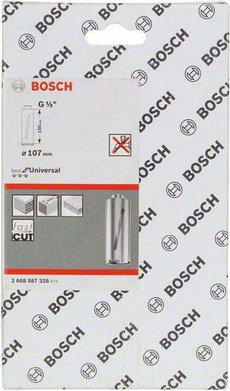 Immagine prodotto Bosch Professional Zubehör PRO Core Cutter asciutto, 107 x 150 mm, G 1/2 pollici (107 mm)