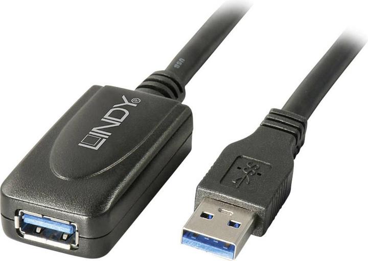 Actual product image Lindy USB 3.0 active extension cable (5 m, USB 3.2 Gen 1)
