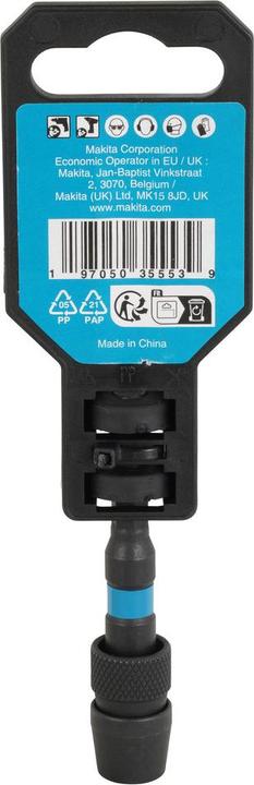 Actual product image Makita Bithalter Impact Black 76 mm - E