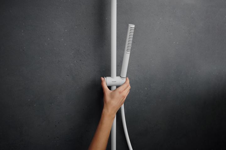 Actual product image hansgrohe Pulsify S Puro shower system 260, 1jet, Ecostat Fine, EcoSmart, hand shower 1jet