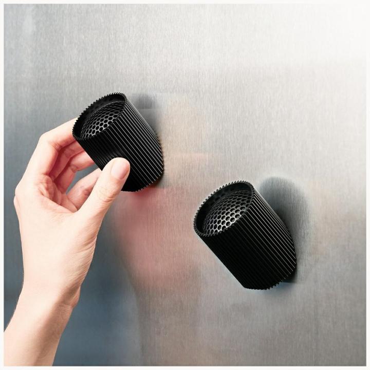 Image du produit Lexon Ray Speaker Zestaw Magnetycznych Głośników Bluetooth czarny/black LA132MN3 (8 h, Fonctionnement sur secteur)