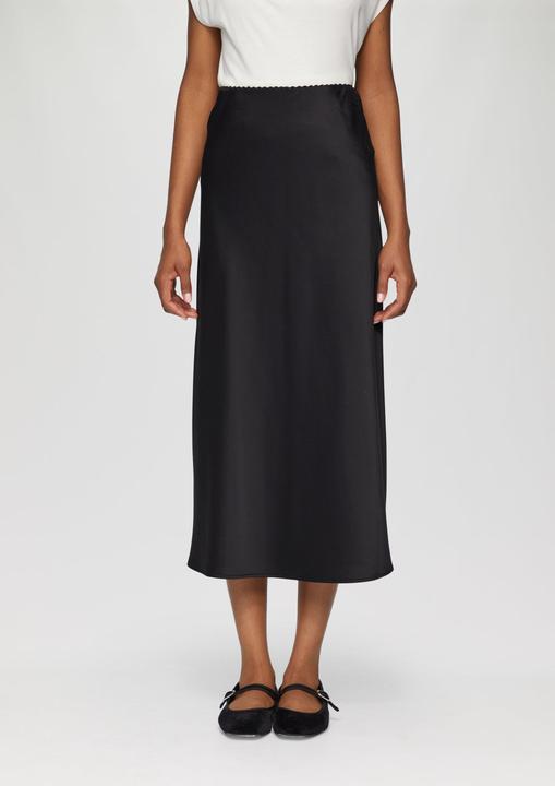 Produktbild s.Oliver Rock Midi-Rock aus Satin (36)