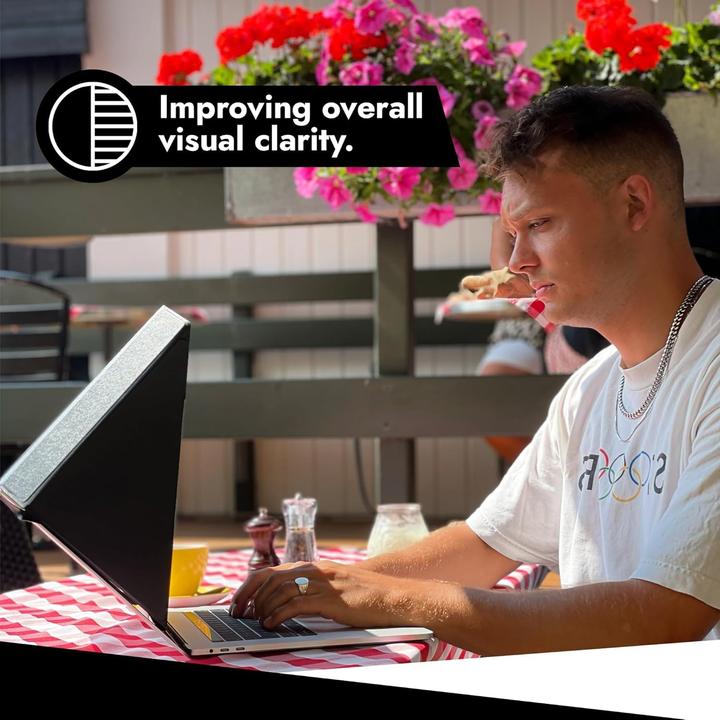 Produktbild Philbert Design Philbert - Sun Shade & Privacy Hood Universal 12-14" Ultra Slim, White