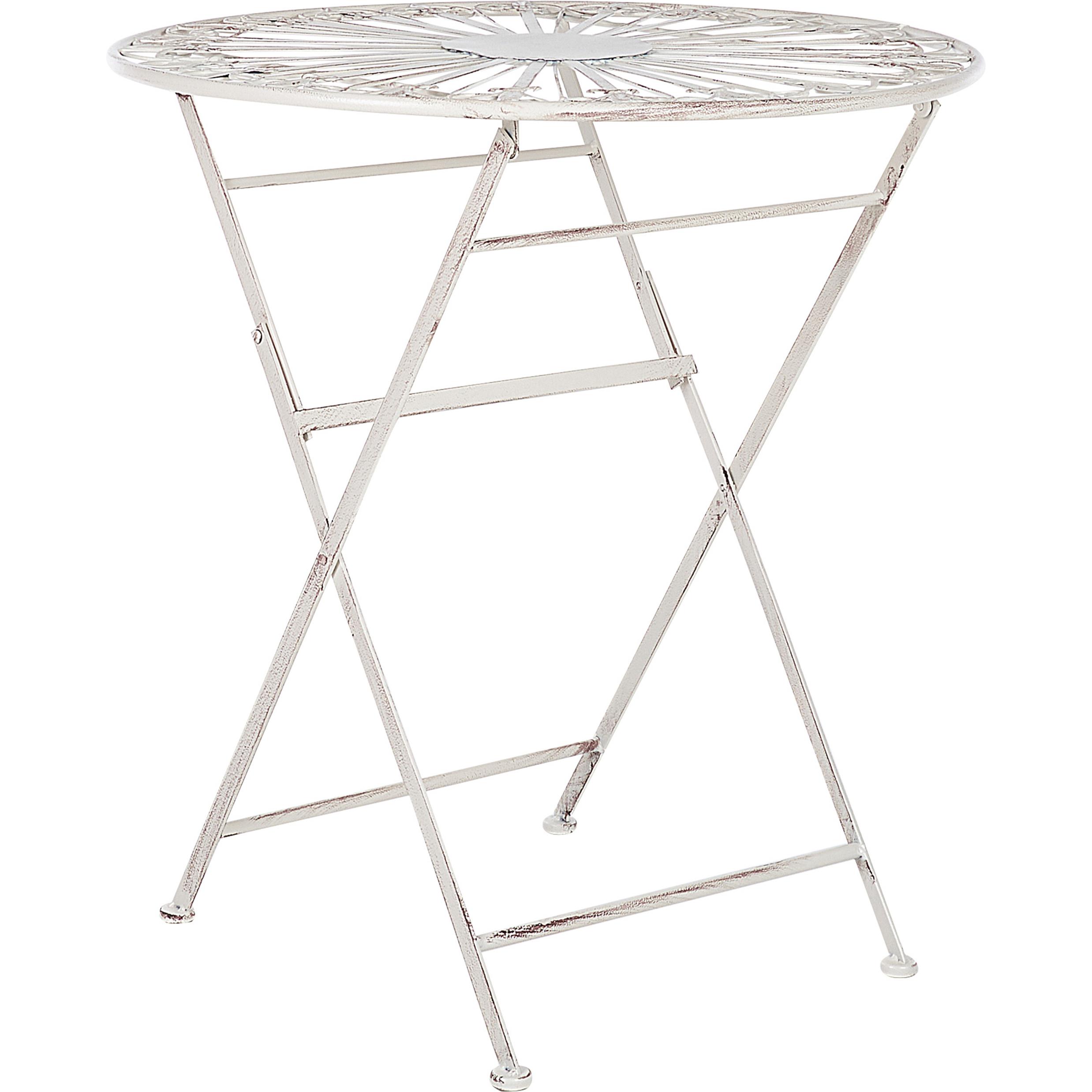 Beliani, Gartentisch + Balkontisch, Scafia (70 cm)