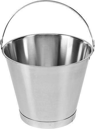 Actual product image Dalolindén Bucket with bottom hoop 15lt, graduated