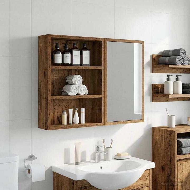 Produktbild vidaXL Badezimmerschrank (40 x 10 x 50 cm)
