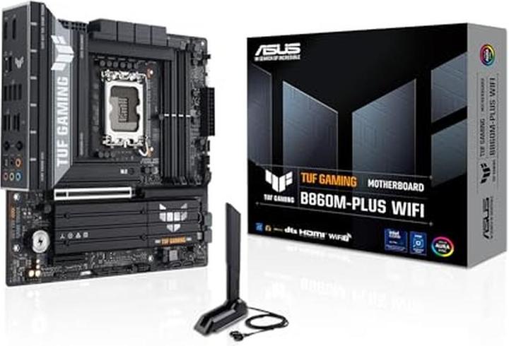 Produktbild ASUS TUF GAMING B860M-PLUS WIFI (LGA 1851, Intel B860, mATX)