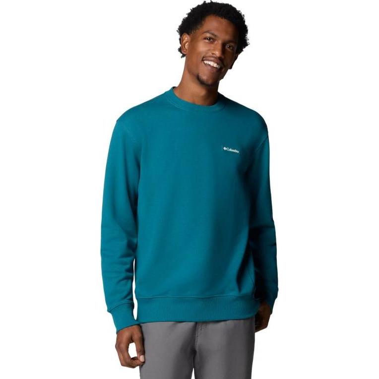 Columbia, Felpa + Maglione, Marble Canyon French Terry-Sweatshirt mit Rundhalsausschnitt, (M)