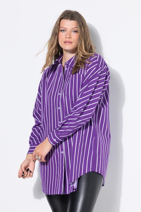 Actual product image Studio Untold Hemd, oversized, Streifen (58)