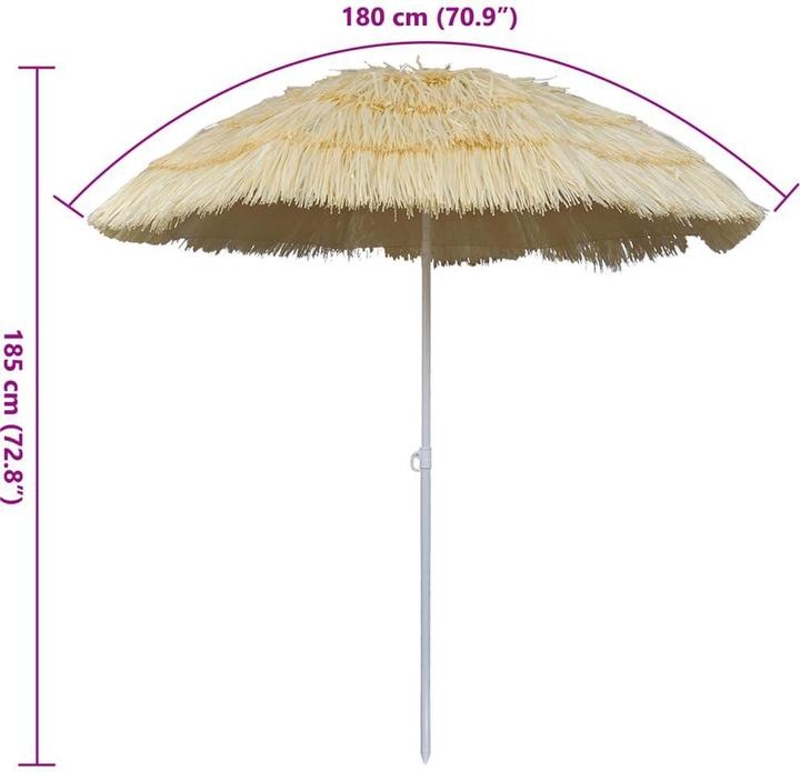 Immagine prodotto vidaXL Sonnenschirm (1.80 m)