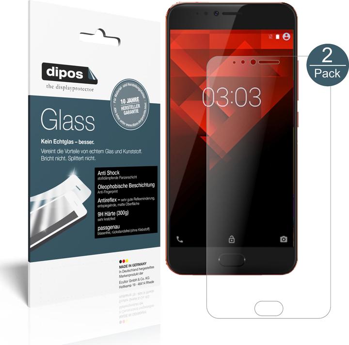 Actual product image Dipos Screen Protector Anti-Shock (1 pcs., Noa Element H10LE)