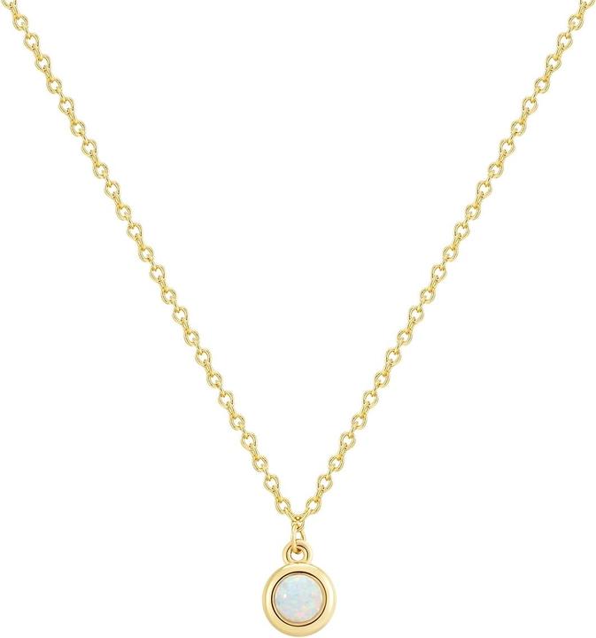 Immagine prodotto Glanzstücke München Catena da donna in argento - 34638 (000 placcato oro giallo, Argento 925, 45 cm)