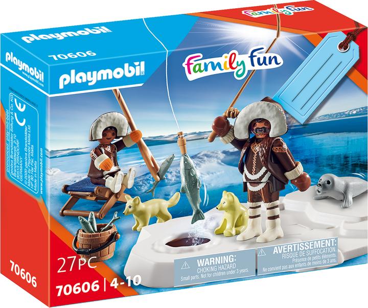 Immagine prodotto Playmobil Pescatori sul ghiaccio (70606, Divertimento in famiglia Playmobil)