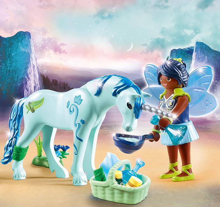 Produktbild Playmobil Einhorn mit Heiler-Fee (70656)