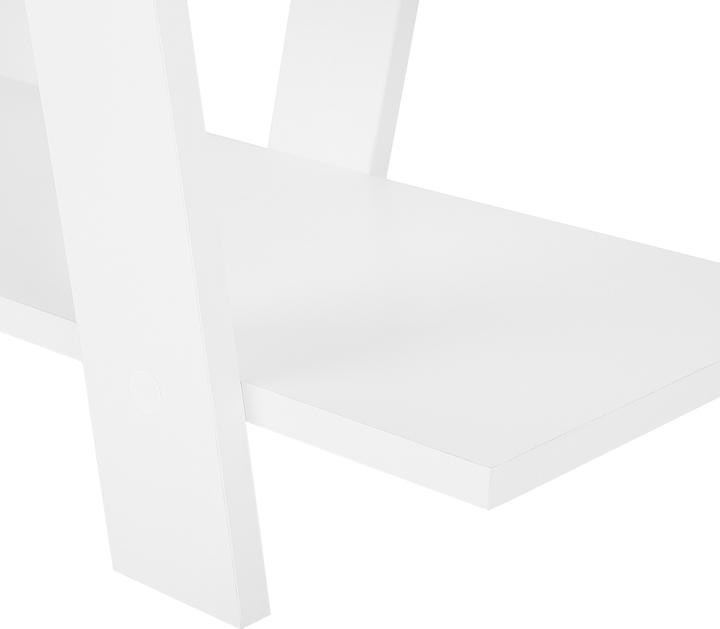 Produktbild Beliani Büromöbel-Set weiss / grau ESCALANTE/FRISCO (180 x 80 x 75 cm)