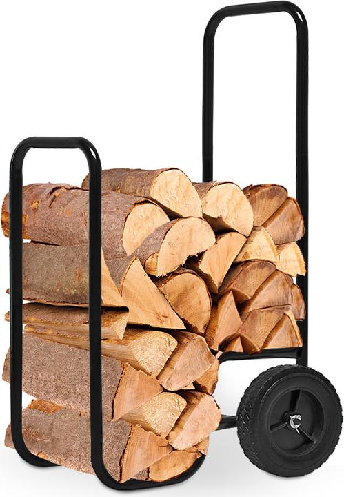 Actual product image Deuba Firewood trolley