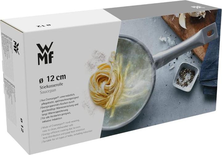 Produktbild WMF Stielkasserolle Topf klein 12cm Stieltopf Mini Edelstahl 18/10 (12.12 cm, Kochtopf, Edelstahl)