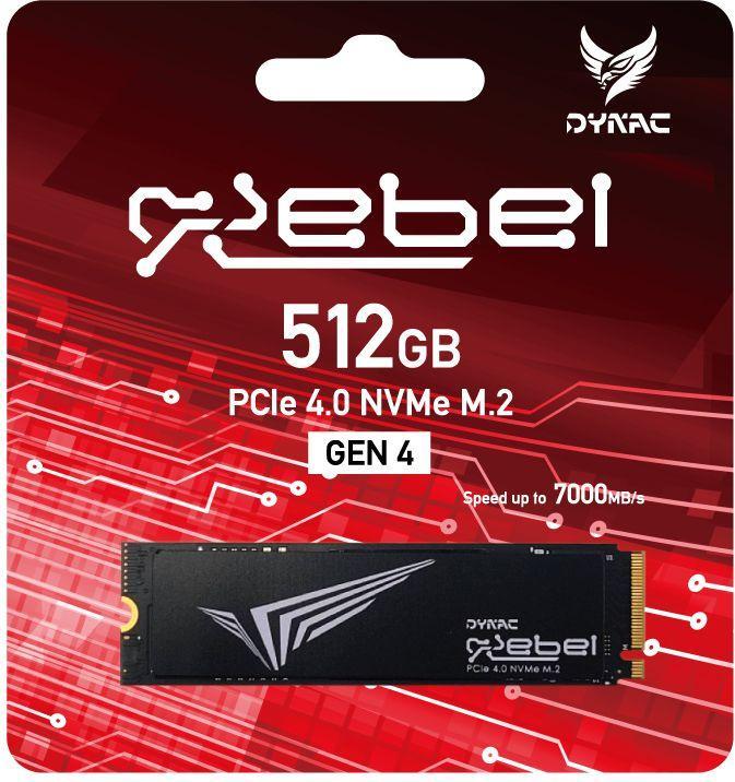 Produktbild Dynac Dynacard DREBEL512GB/R Ssd Intern 512Gb M2 Pci-e (512 GB, M.2)
