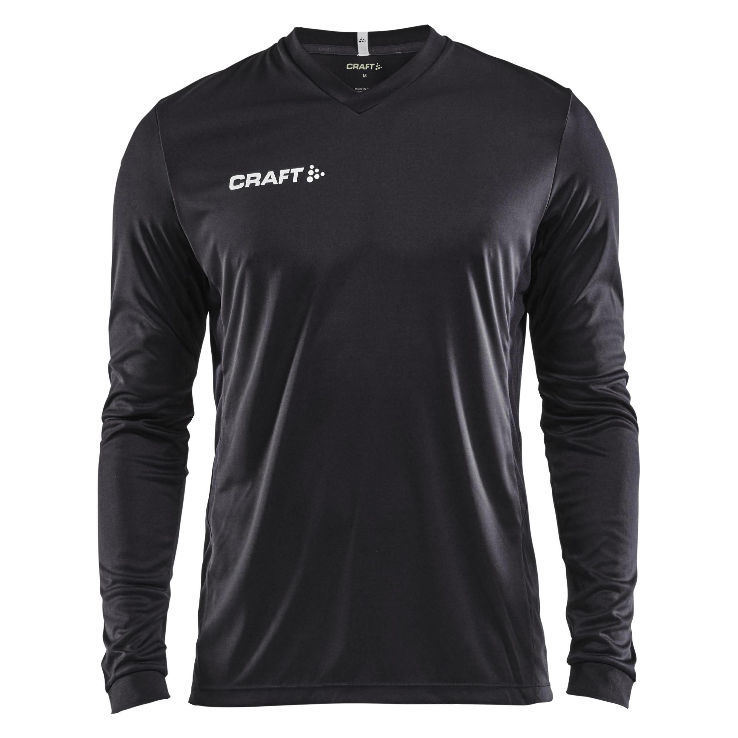 Craft, Herren, Sportshirt, Squad Jersey Solid Ls M (Xl), Schwarz, Xl