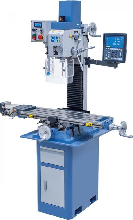 Bernardo Cantina Bernardo - Bohr- und Fräsmaschine BF 30 N Super m. Vorschub inkl. 3-Achs-Digitalanzeige ES-12 V