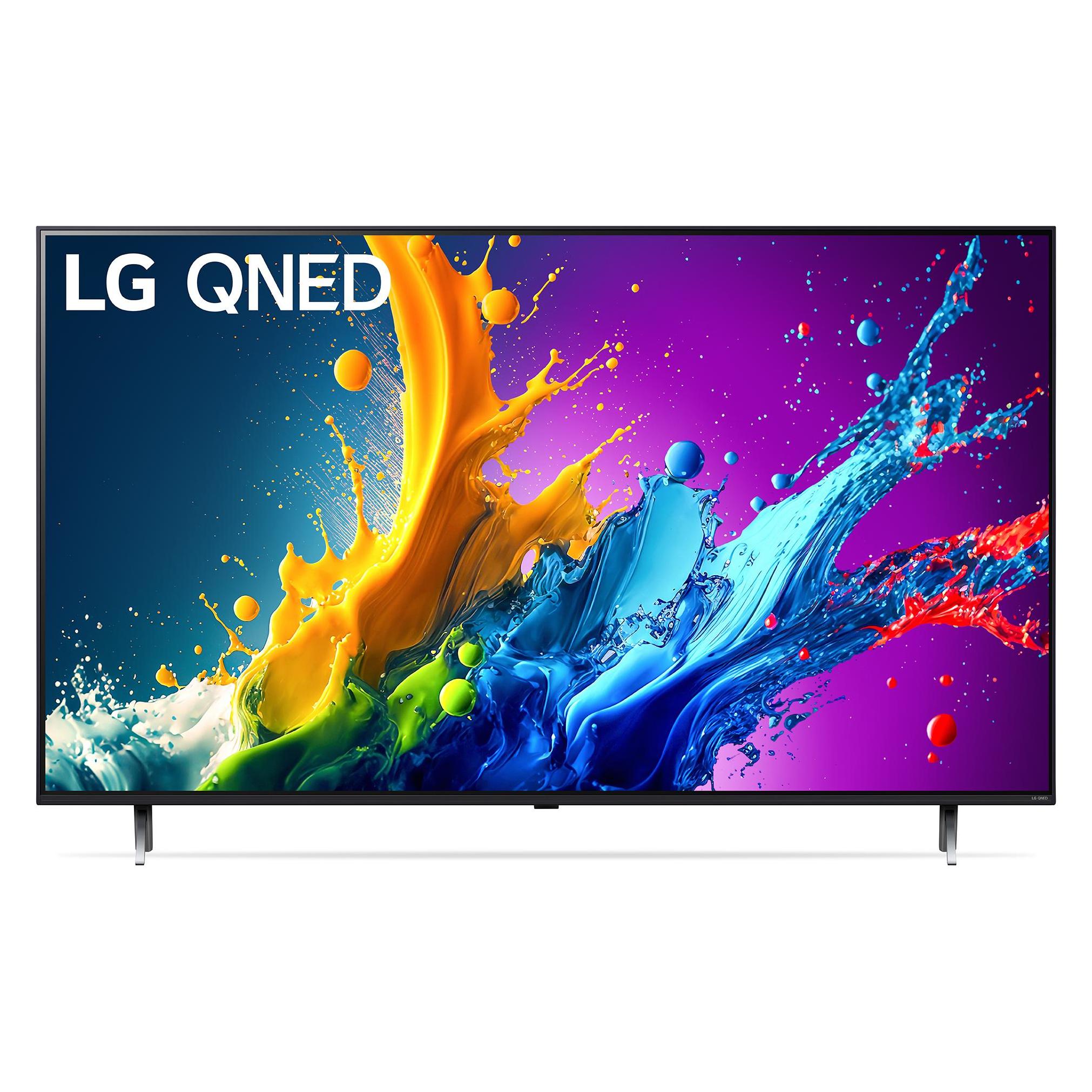 LG 86QNED80T6A (86", QNED, 4K), TV, Blau