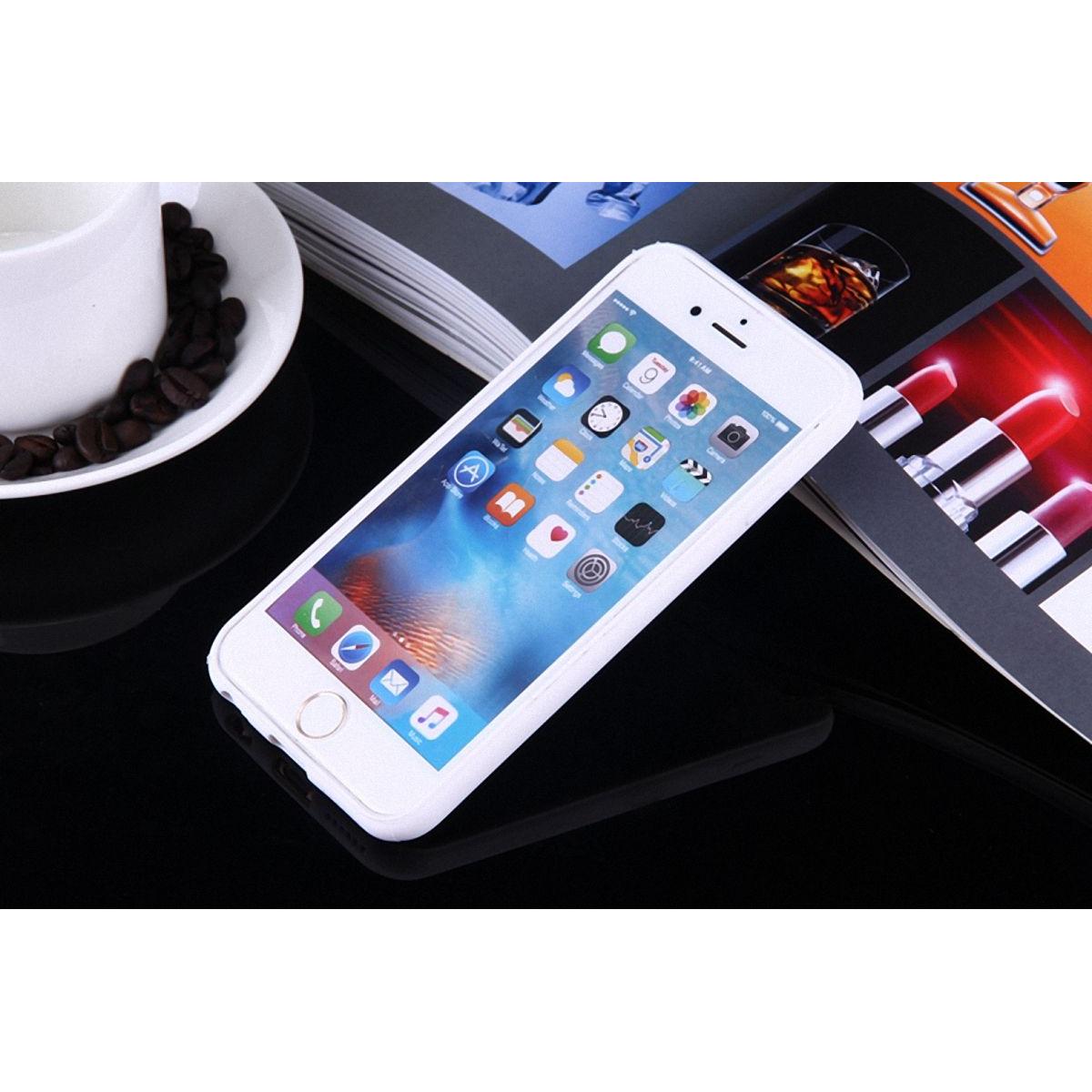 Thumbnail - König Design Handyhülle für Samsung Galaxy S7 Schutzcase Backcover Bumper Etuis Rahmen Weiss (Apple iPhone 14 Pro), Smar...