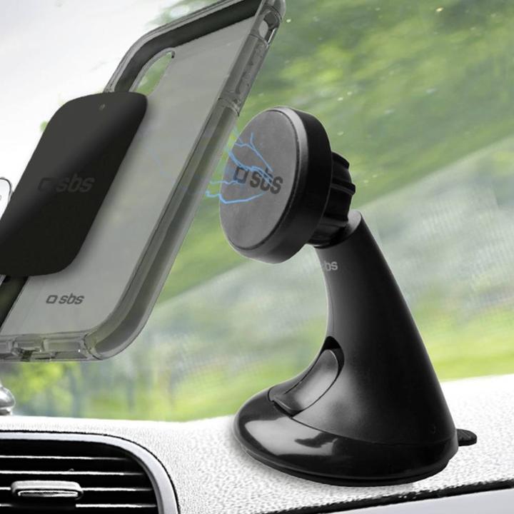 Actual product image SBS Magnetic car holder with Wide Line suction cup