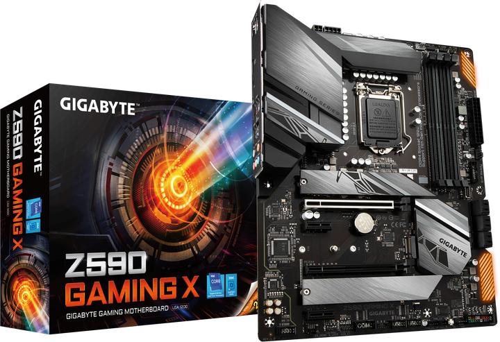 Produktbild Gigabyte Z590 GAMING X (LGA 1200, Intel Z590, ATX)