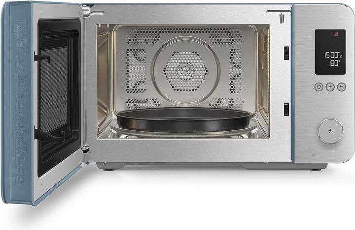 Produktbild Smeg Kombi-Mikrowelle MOC02SBMEU, 9 Fkt, 2100W, Sturmblau matt (27 l)