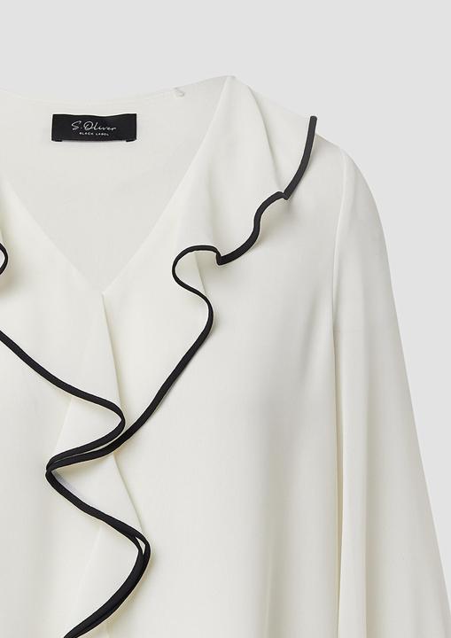 Immagine prodotto s.Oliver Bluse Bluse mit Volants und Kontrast-Details (48)
