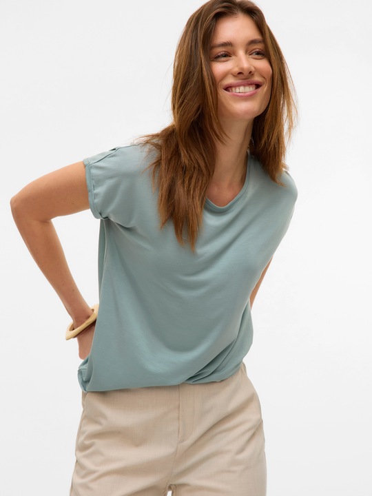 Actual product image Vero Moda Vmava Plain Ss Top Ga Jrs Noos (S)