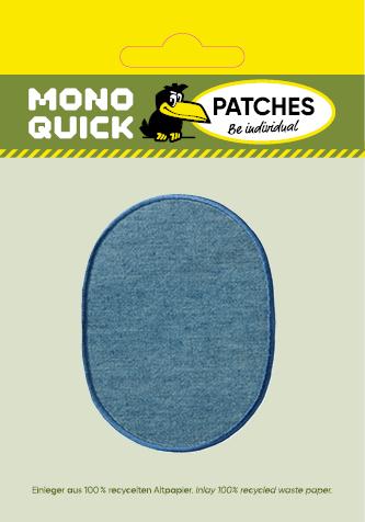 Produktbild Mono Quick Jeansflick oval 2 Stk. (2 x)