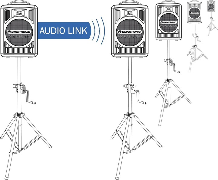 Actual product image Omnitronic ALT-105