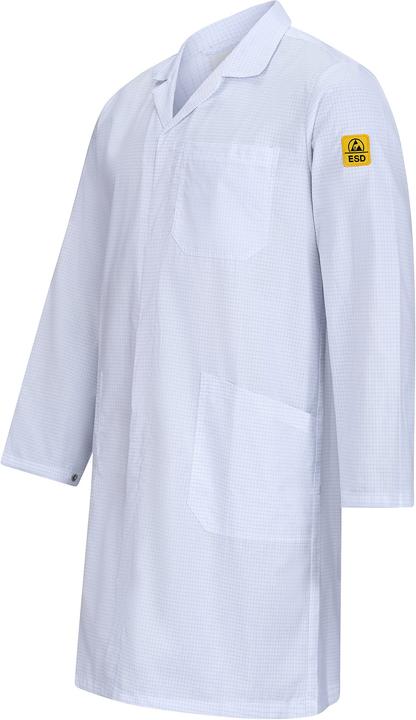 Actual product image Safeguard ESD work coat ‘EcoLine’ | white (S)